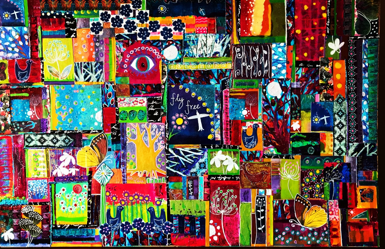 Kassi Martin original mixed media